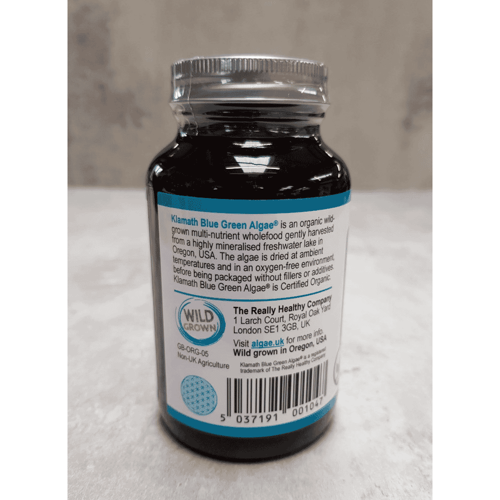 Klamath Blue Green Algae 500mg 120s