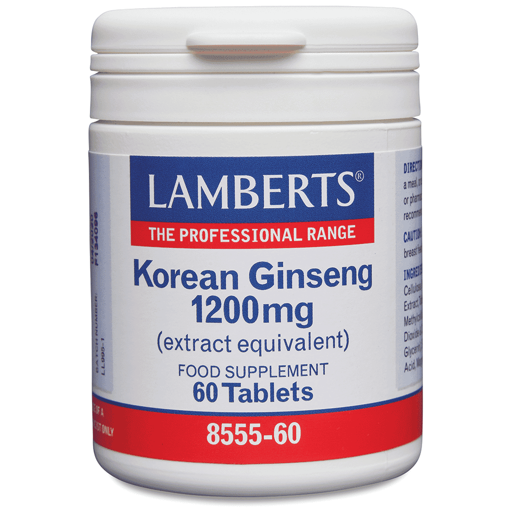 Korean Ginseng 1200mg 60s