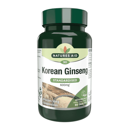 Korean Ginseng (Standardised) 600mg 90s