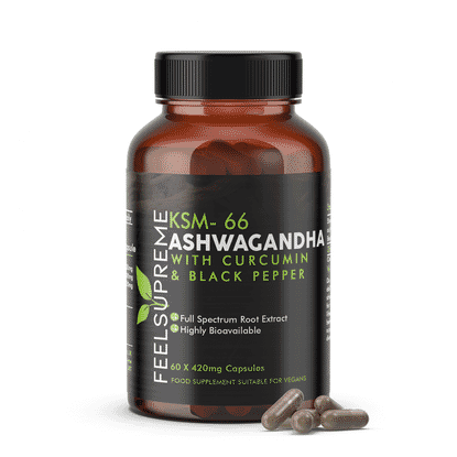 KSM-66 Ashwagandha with Curcumin & Black Pepper 60s