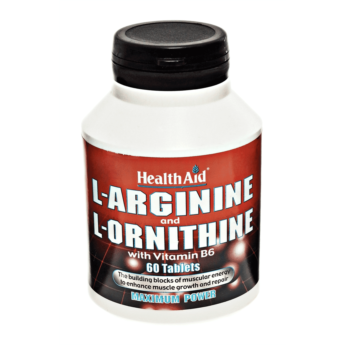 L-Arginine and L-Ornithine with Vitamin B6  60s