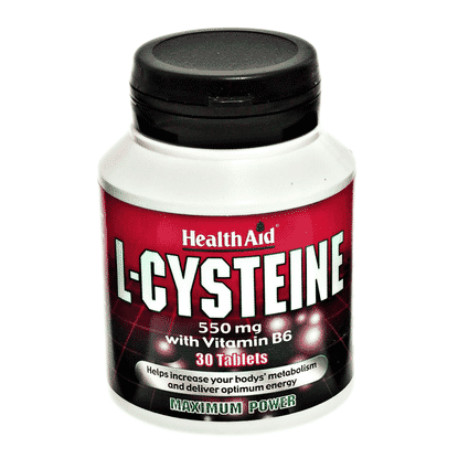 L-Cysteine 550mg with Vitamin B6  30s