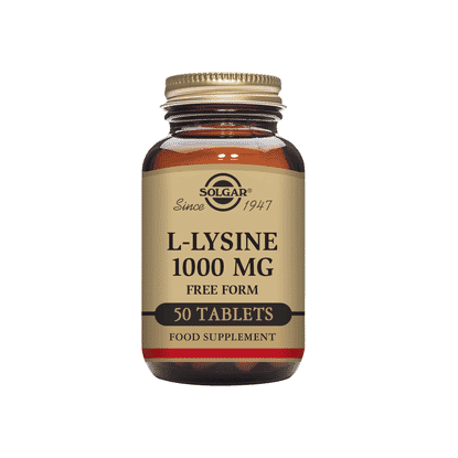 L-Lysine 1000mg 50s