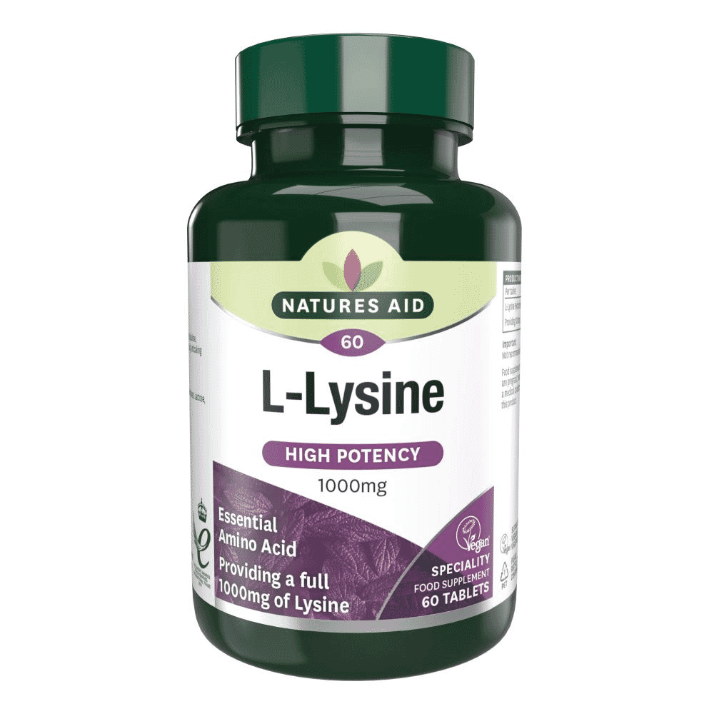 L-Lysine (High Potency) 1000mg 60s