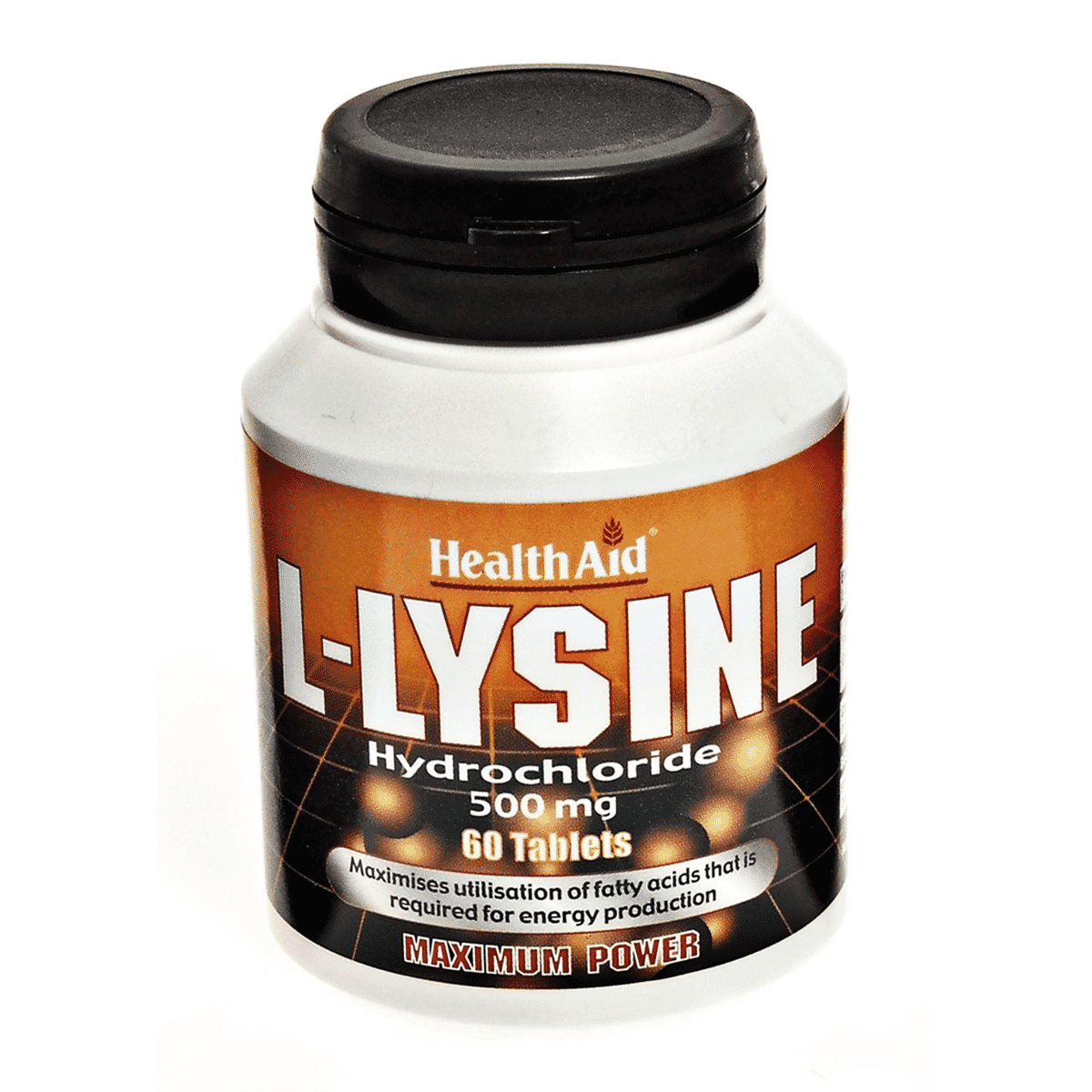 L-Lysine Hydrochloride 500mg  60s