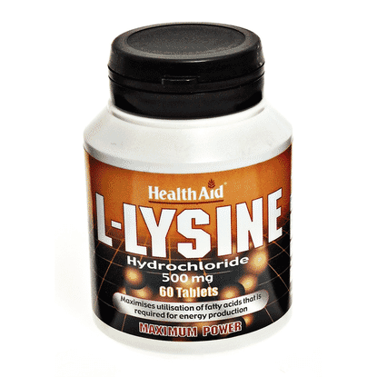 L-Lysine Hydrochloride 500mg  60s