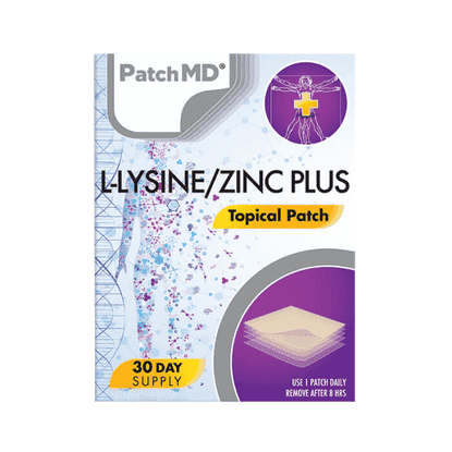 L-Lysine/Zinc Plus Topical Patch 30s