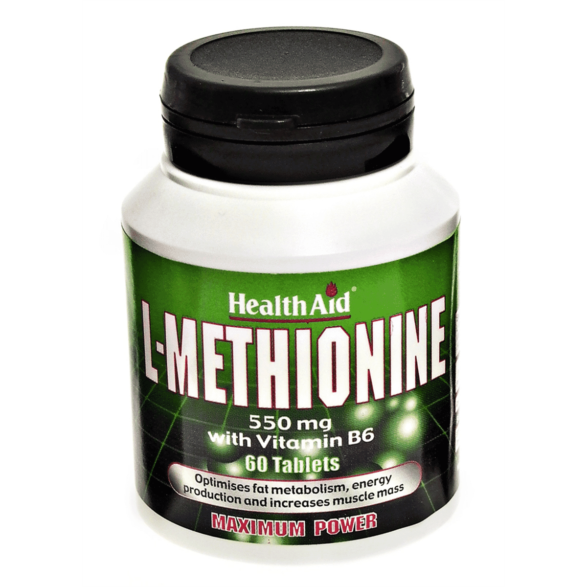 L-Methionine 550mg with Vitamin B6  60s