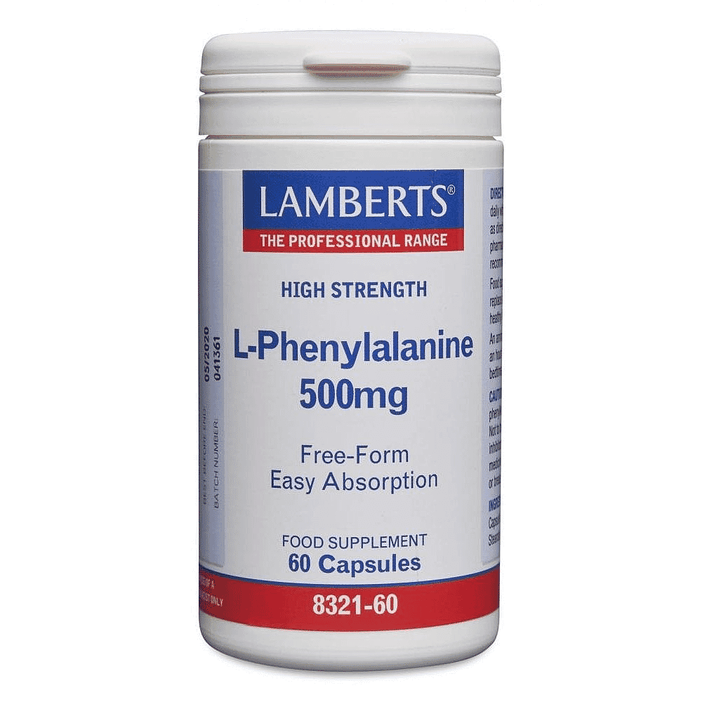 L-Phenylalanine 500mg 60s