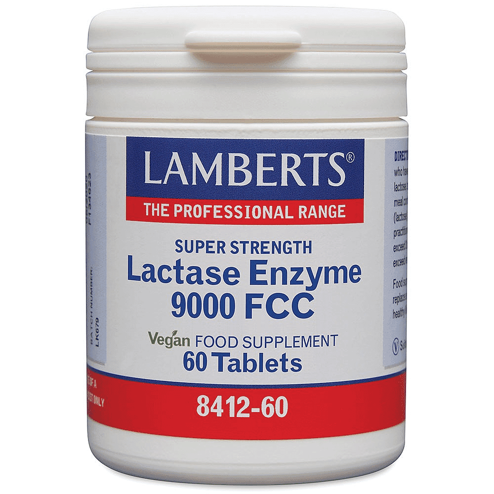 Lactase Enzyme 9000 FCC Super Strength 60s