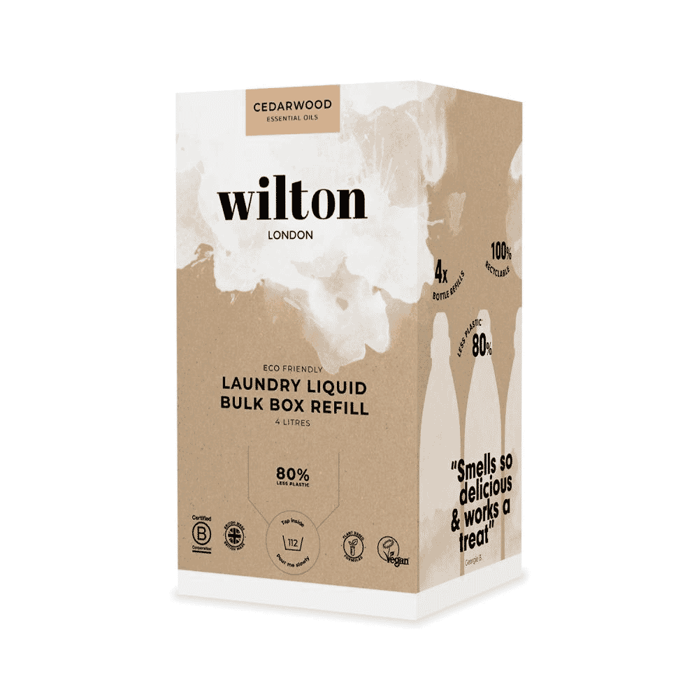 Laundry Liquid Bulk Box Refill Cedarwood 4 Litres