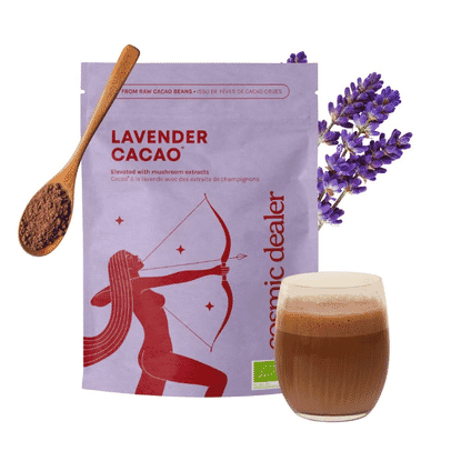 Lavender Cacao with Mushroom Extracts 120g