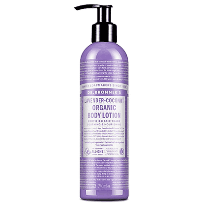 Lavender-Coconut Organic Body Lotion 240ml