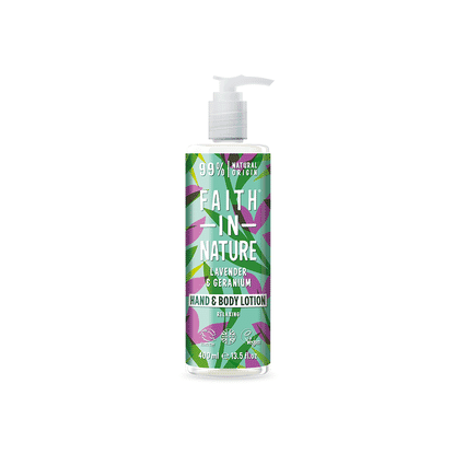 Lavender & Geranium Hand & Body Lotion (Relaxing) 400ml