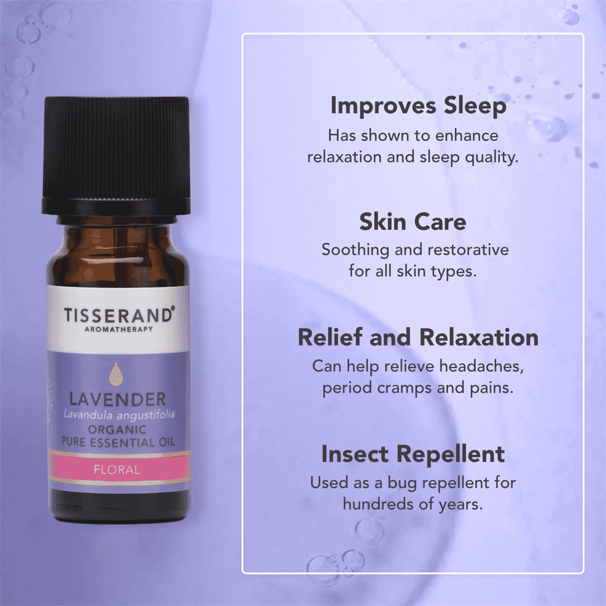 Lavender Organic Pure Essential Oil 9ml