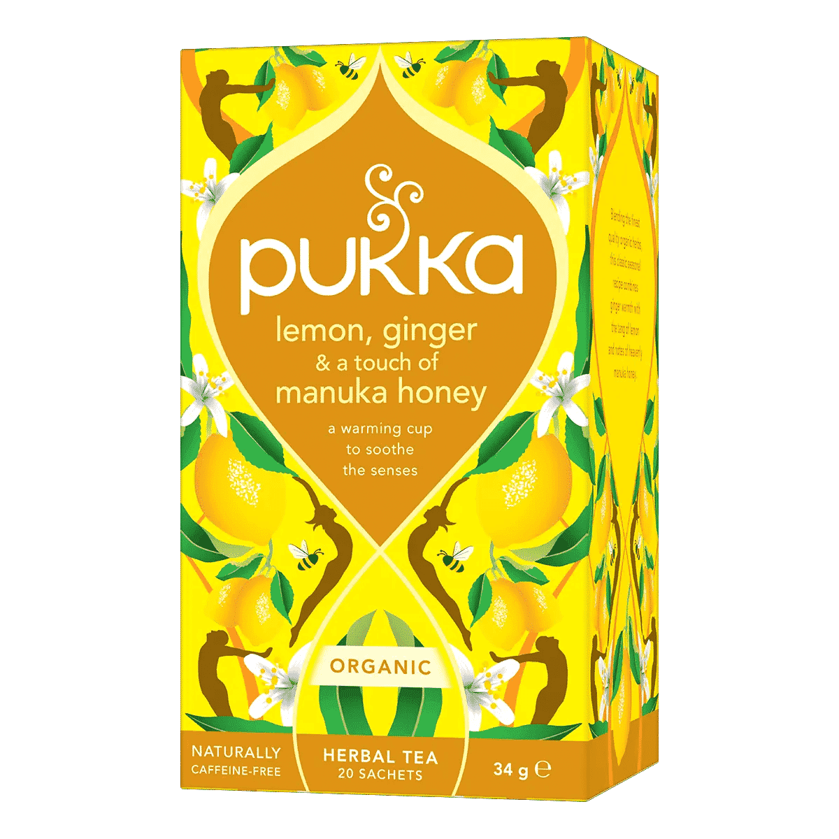 Lemon, Ginger & A Touch Of Manuka Honey Herbal Tea