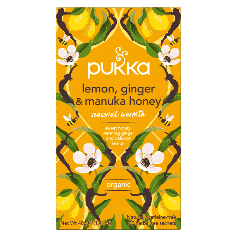Lemon, Ginger & Manuka Honey Tea 20 Sachets