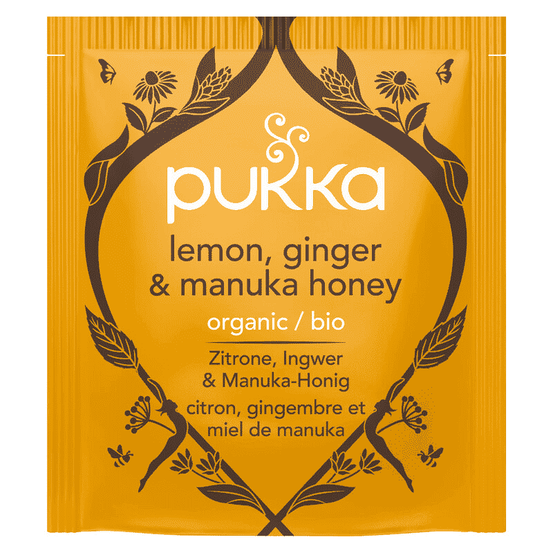Lemon, Ginger & Manuka Honey Tea 20 Sachets