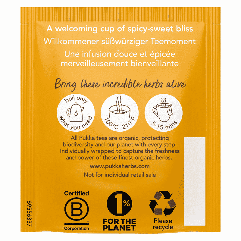 Lemon, Ginger & Manuka Honey Tea 20 Sachets