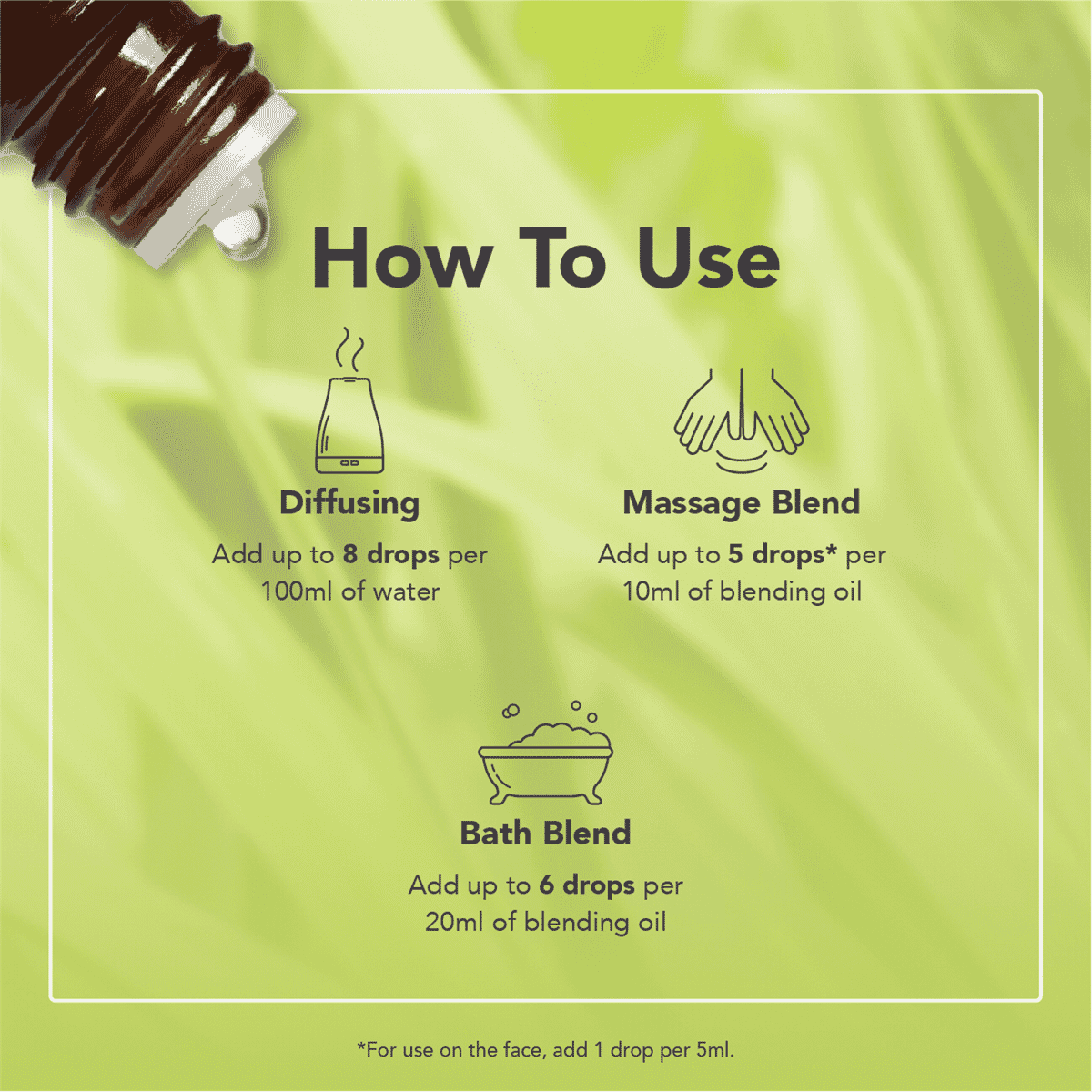 Lemongrass Organic Pure Essential Oil 9ml