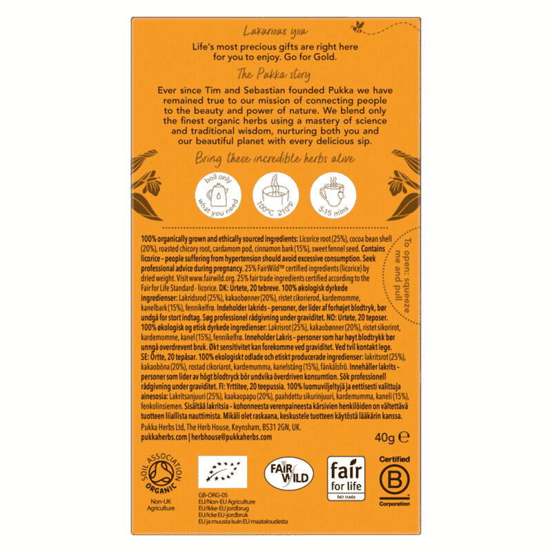 Licorice & Cinnamon Tea 20 Sachets