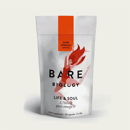 Life & Soul 1,700mg Pure Omega-3 60s POUCH