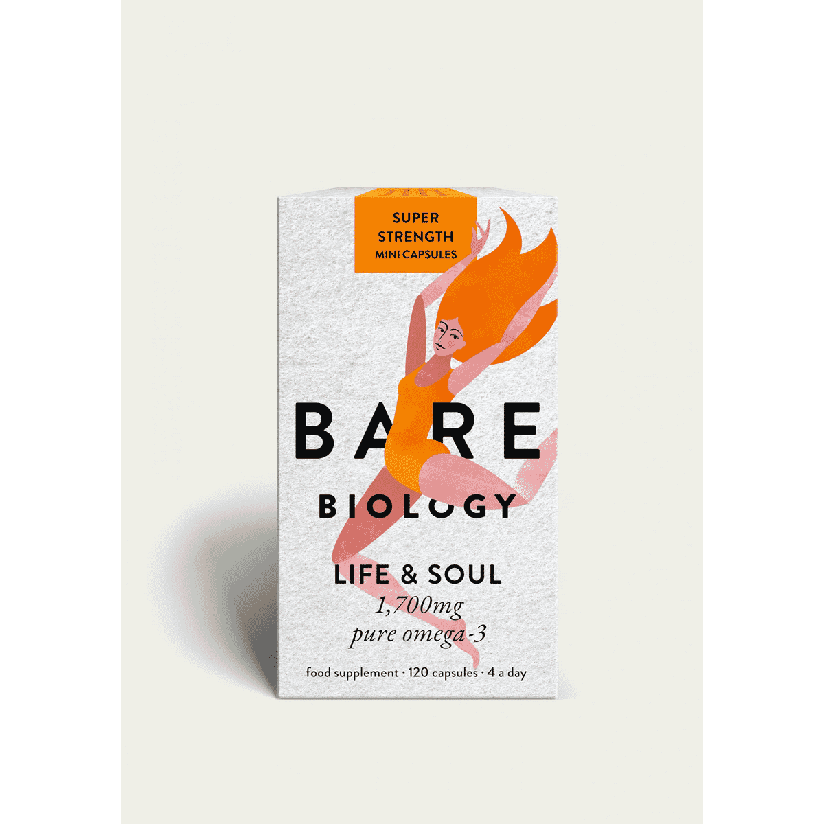 Life & Soul 1,700mg Pure Omega-3 Mini Capsules 120s