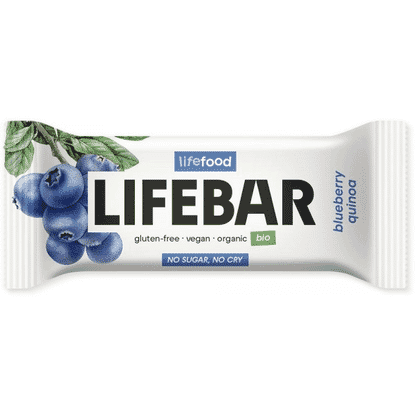 Lifebar Blueberry Quinoa 40g SINGLE