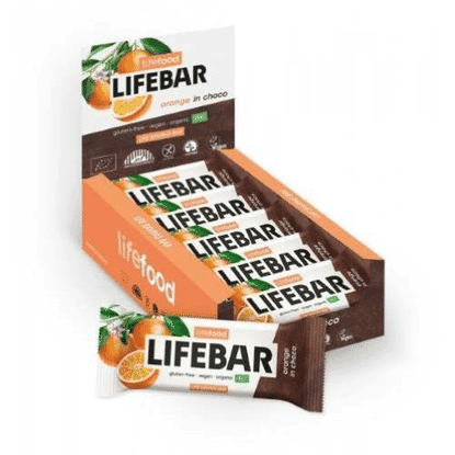 Lifebar Orange in Choco 15x40g CASE