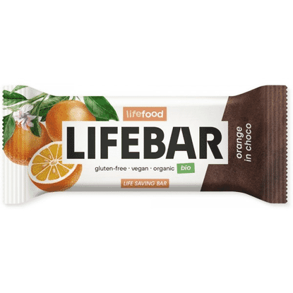 Lifebar Orange in Choco 40g SINGLE