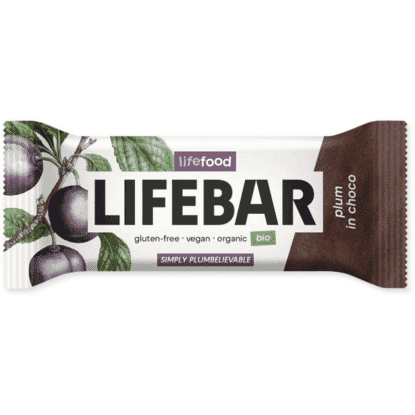Lifebar Plum in Choco 40g SINGLE