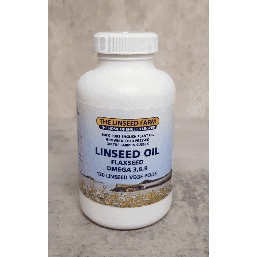 Linseed Oil Flaxseed Omega 3,6,9 (Vege Pods) 120s
