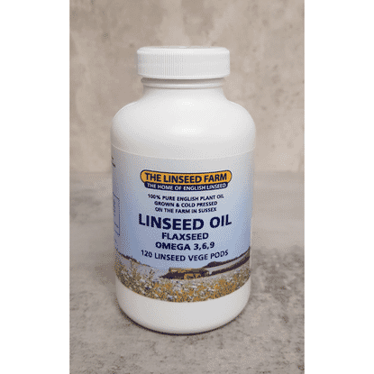 Linseed Oil Flaxseed Omega 3,6,9 (Vege Pods) 120s