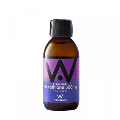 Liposomal Glutathione  500mg Dual Action Blueberry Flavour 150ml