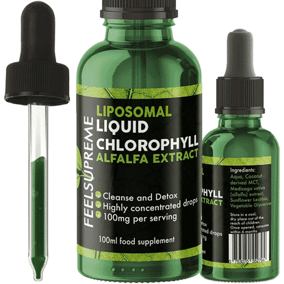 Liposomal Liquid Chlorophyll  Alfalfa Extract 100ml