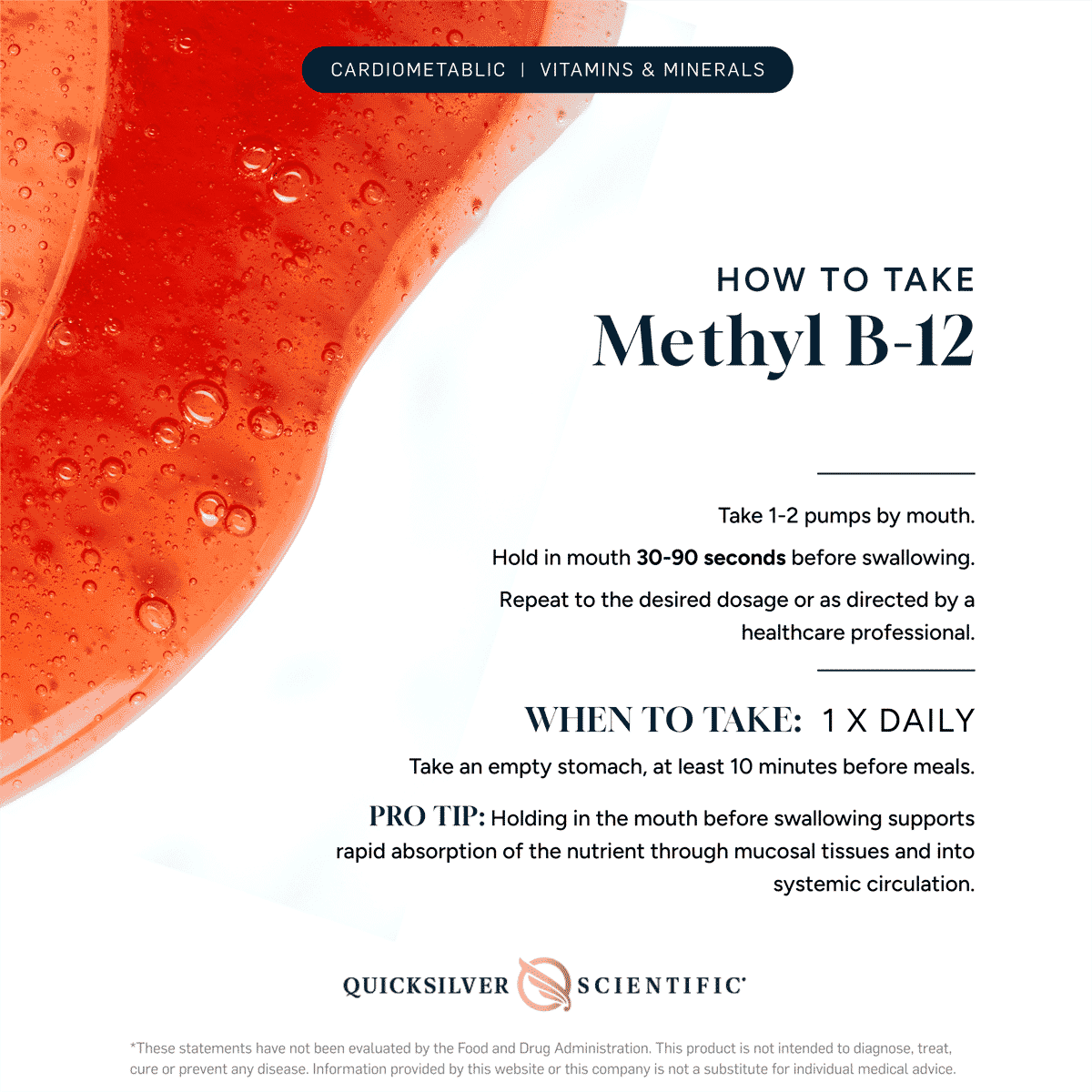 Liposomal Methyl B-12 30ml