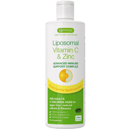 Liposomal Vitamin C 1000mg & Zinc 450ml
