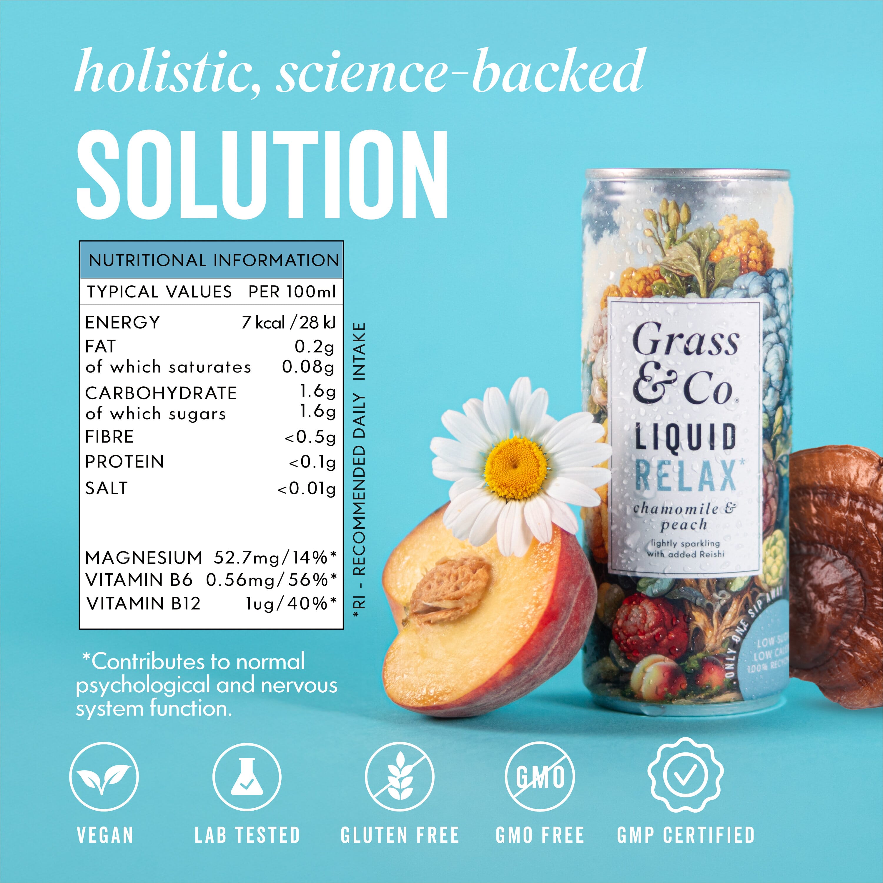 Liquid RELAX Chamomile & Peach 250ml