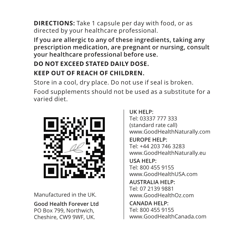 Lithium Balance Capsules 200s