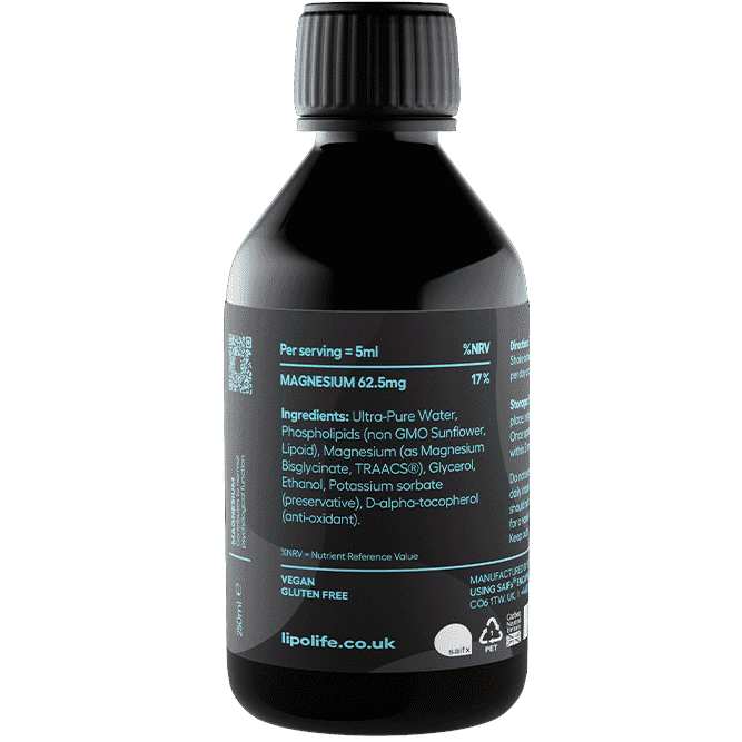 LLM1 Magnesium Unflavoured 240ml (Liposomal)