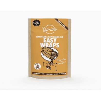 Low Sugar & Keto Baking Mix Easy Wraps 166g