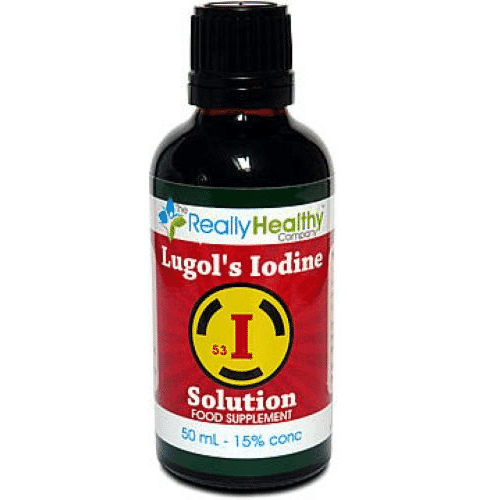 Lugols Iodine 15% with Dropper 50ml