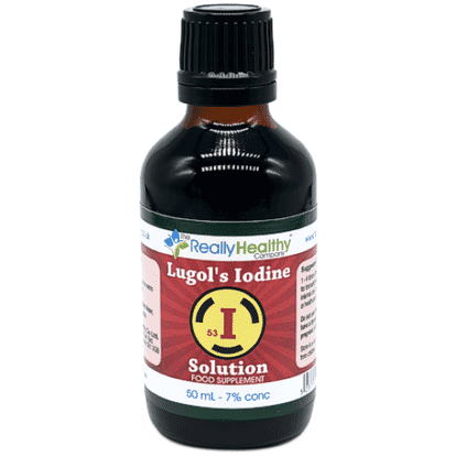 Lugols Iodine with Dropper  7% 50ml