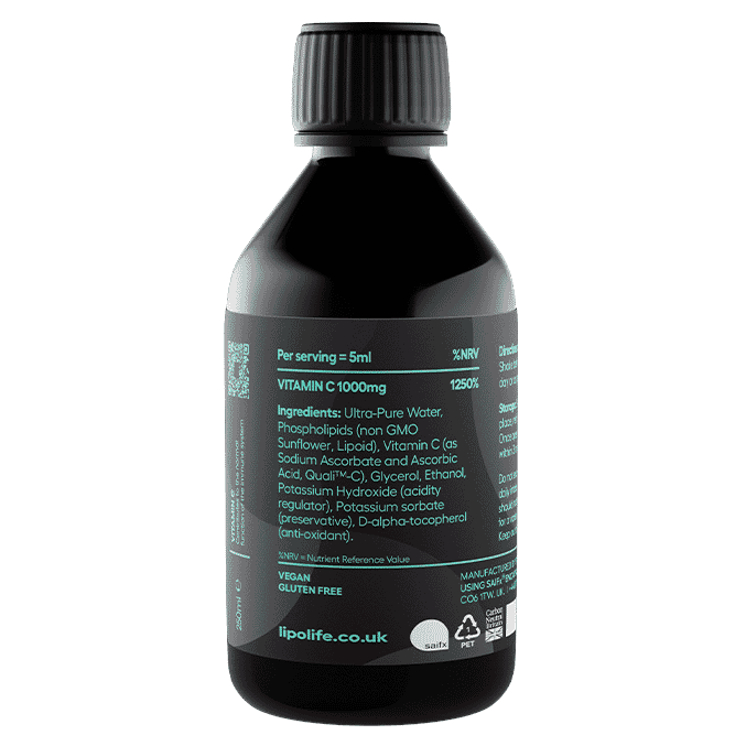 LVC2 Vitamin C Unflavoured 240ml (Liposomal)