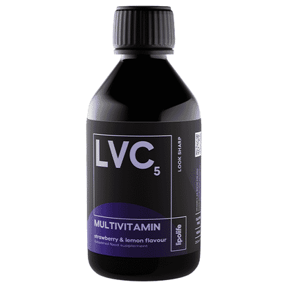LVC5 Multivitamin Strawberry & Lemon Flavour 240ml (Liposomal)