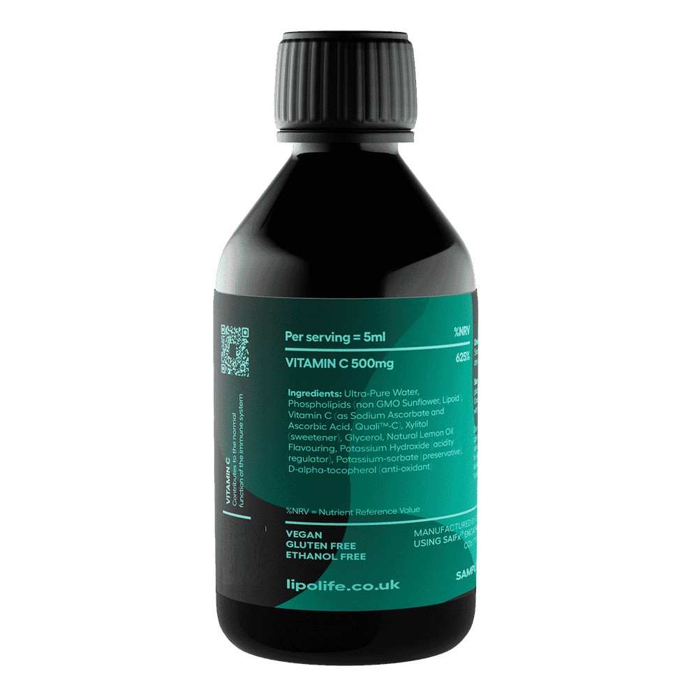 LVC7 Vitamin C Lemon Flavour 240ml (Liposomal)