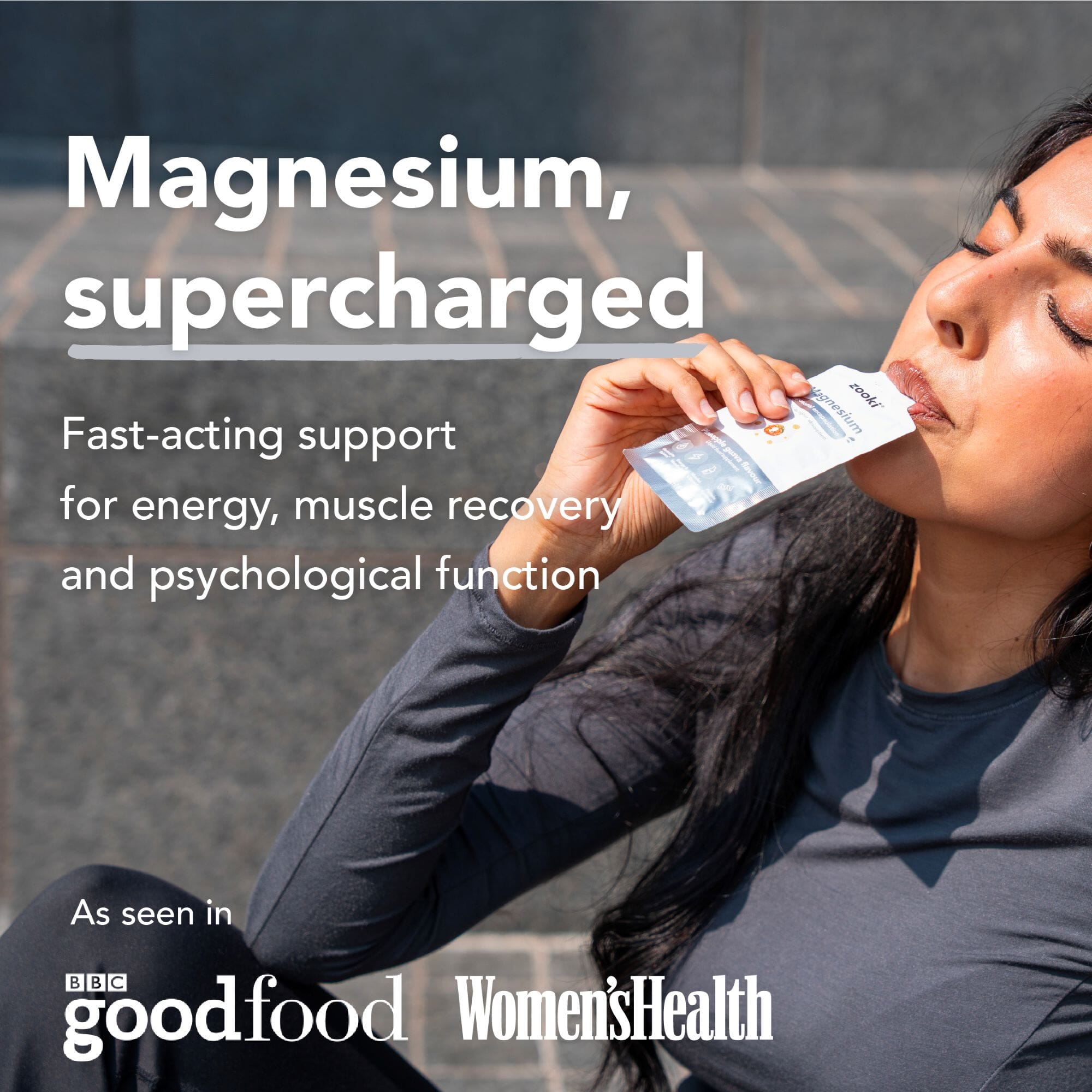 Magnesium Bisglycinate 2000mg Liquid Sachets Pineapple Flavour 30x17ml CASE