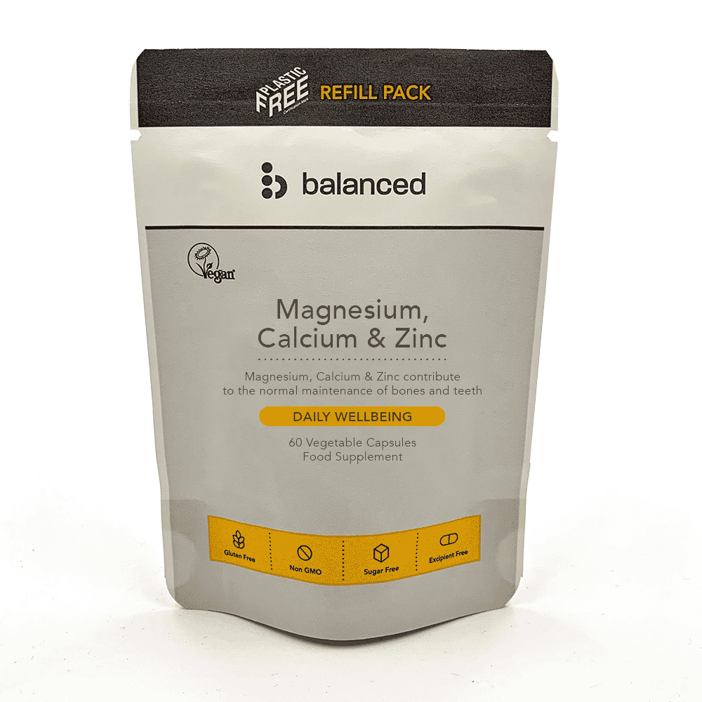 Magnesium, Calcium & Zinc 60s Refill Pack