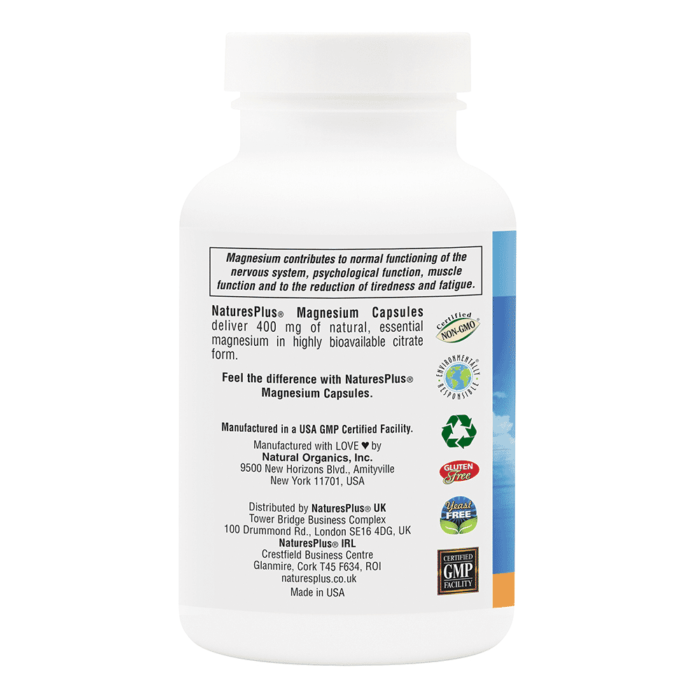 Magnesium Capsules 120s