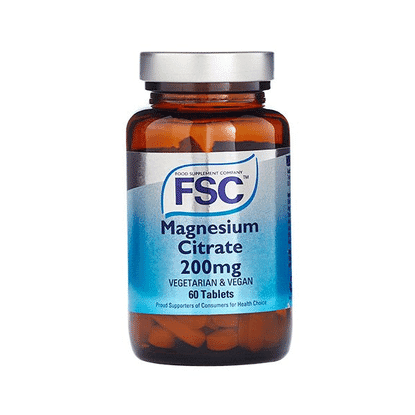 Magnesium Citrate 200mg 60s